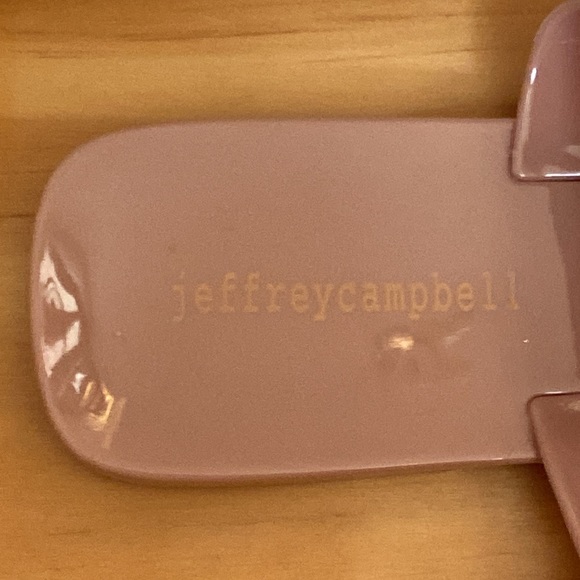 jeffrey campbell a lil bit jelly thong sandals / flip flops (gucci horsebit) - Picture 8 of 12